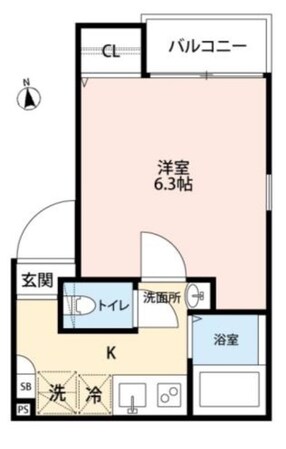 グランクオール梅島の物件間取画像